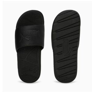 Men’s black puma slides size 11 NWT